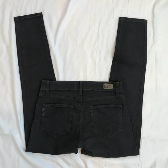Paige Verdugo ankle gray jeans size 24 - Picture 3 of 6